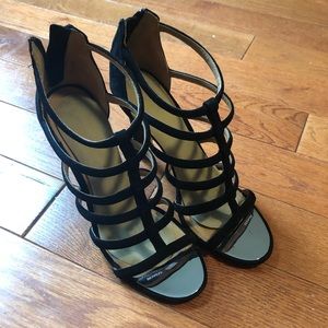 Coach Lavania Kid Suede Heels